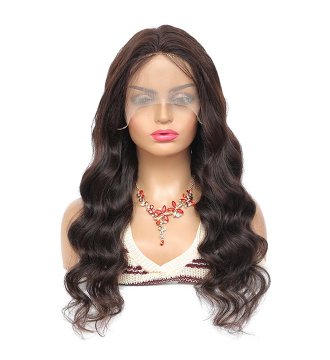 Human hair fronta wig body  13x4
