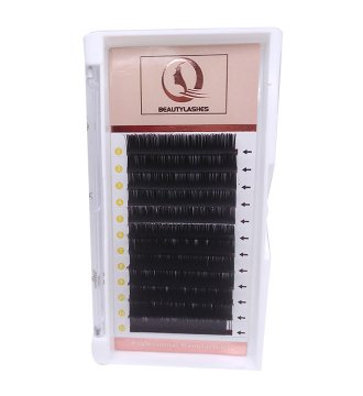 0.15 blue black long sharpen super soft eyelash extension