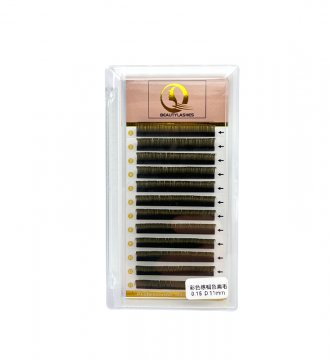  Palm Ellipse flat colorful eyelash extenison