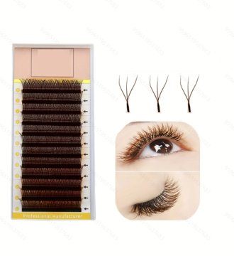 Q Beauty Lashes 3D Lashes 0.07 Brazilian VOLUME Extension