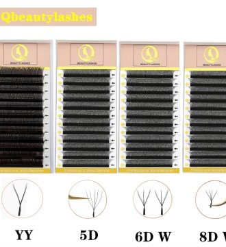 Beauty Lashes YY/6D E/5D/4D 8D Lashes 0.07 8-15mm Premade Eyelash Extensions Scalloped Style Makeup Extensions