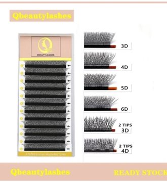 Beauty Lashes YY/6D E/5D/4D curl DE Lashes 0.07 Premade Eyelash Extensions Trimmed Style Makeup Natural Extensions